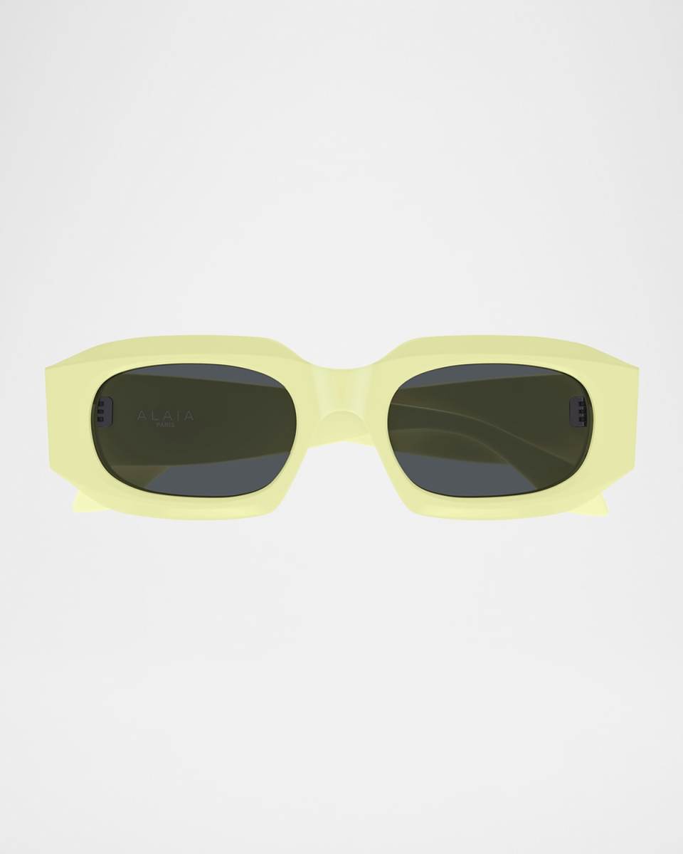 Acetate Rectangle Sunglasses